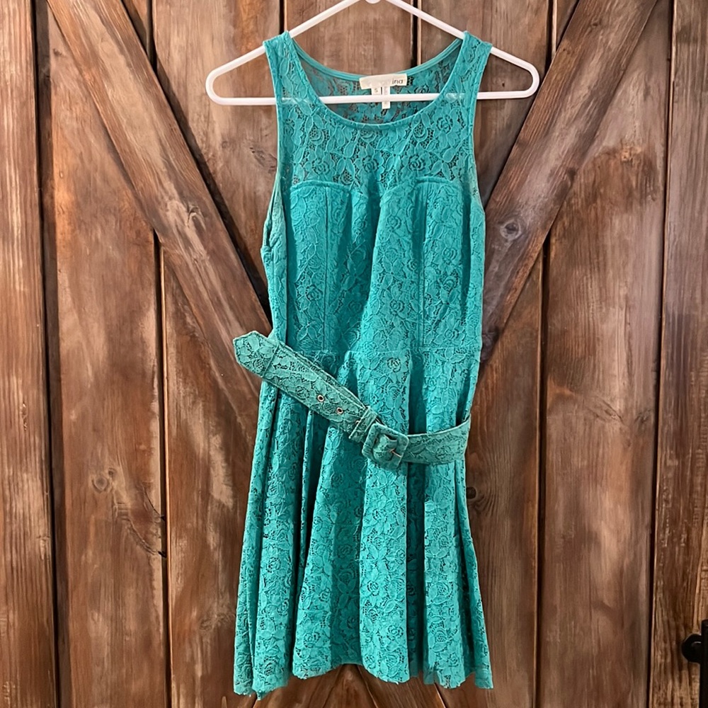 Mini floral dress